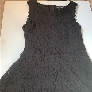 Cute mini black dress